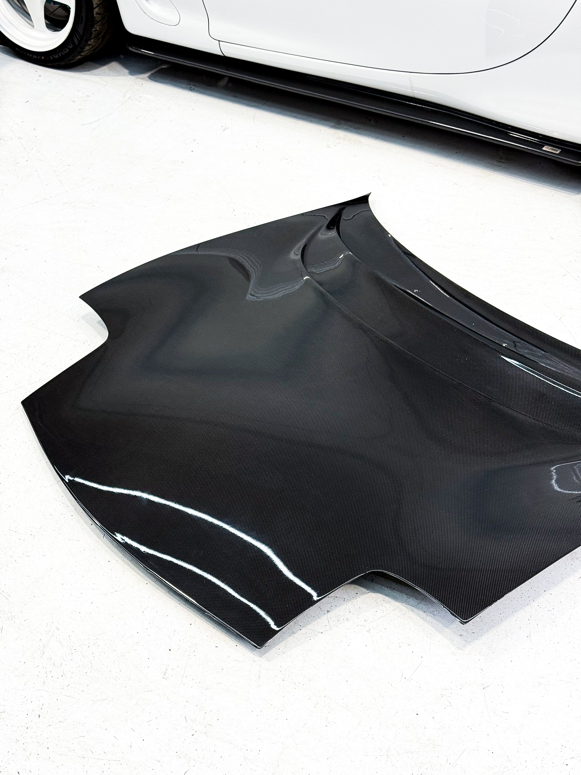 FUJITA ENGINEERING FEED AFFLUX CARBON AERO HOOD RX7 FD