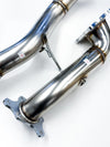 HKS DOWNPIPE AND FRONT PIPE COMO FK8