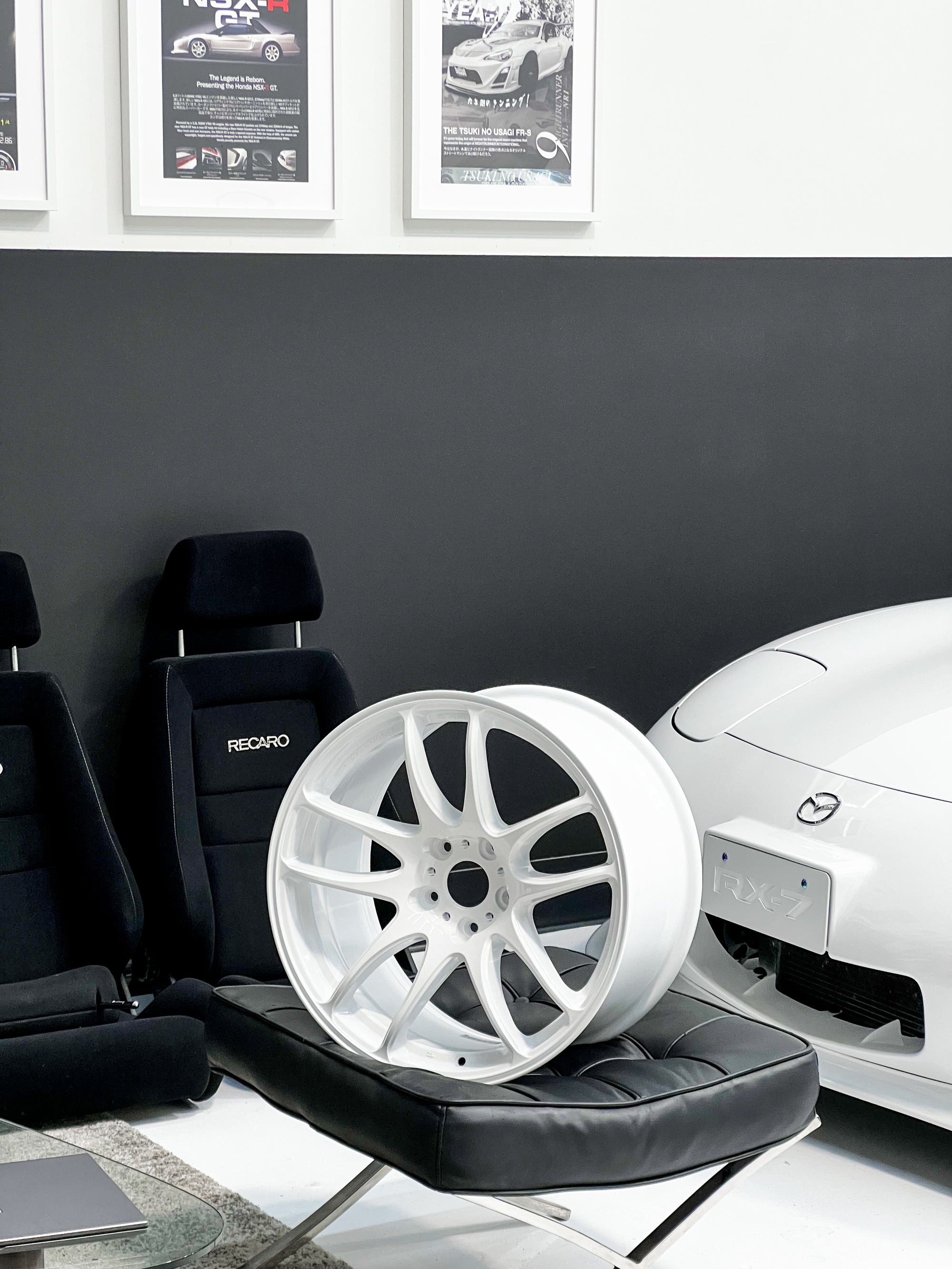 WORK EMOTION CR KIWAMI 18X9.5 +38 5X114.3 WHT