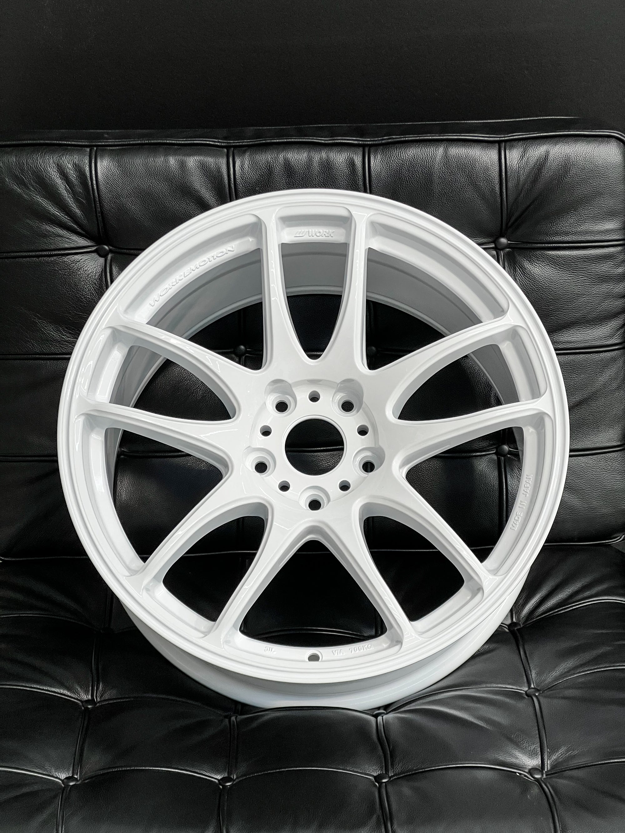 WORK EMOTION CR KIWAMI 18X9.5 +38 5X114.3 WHT