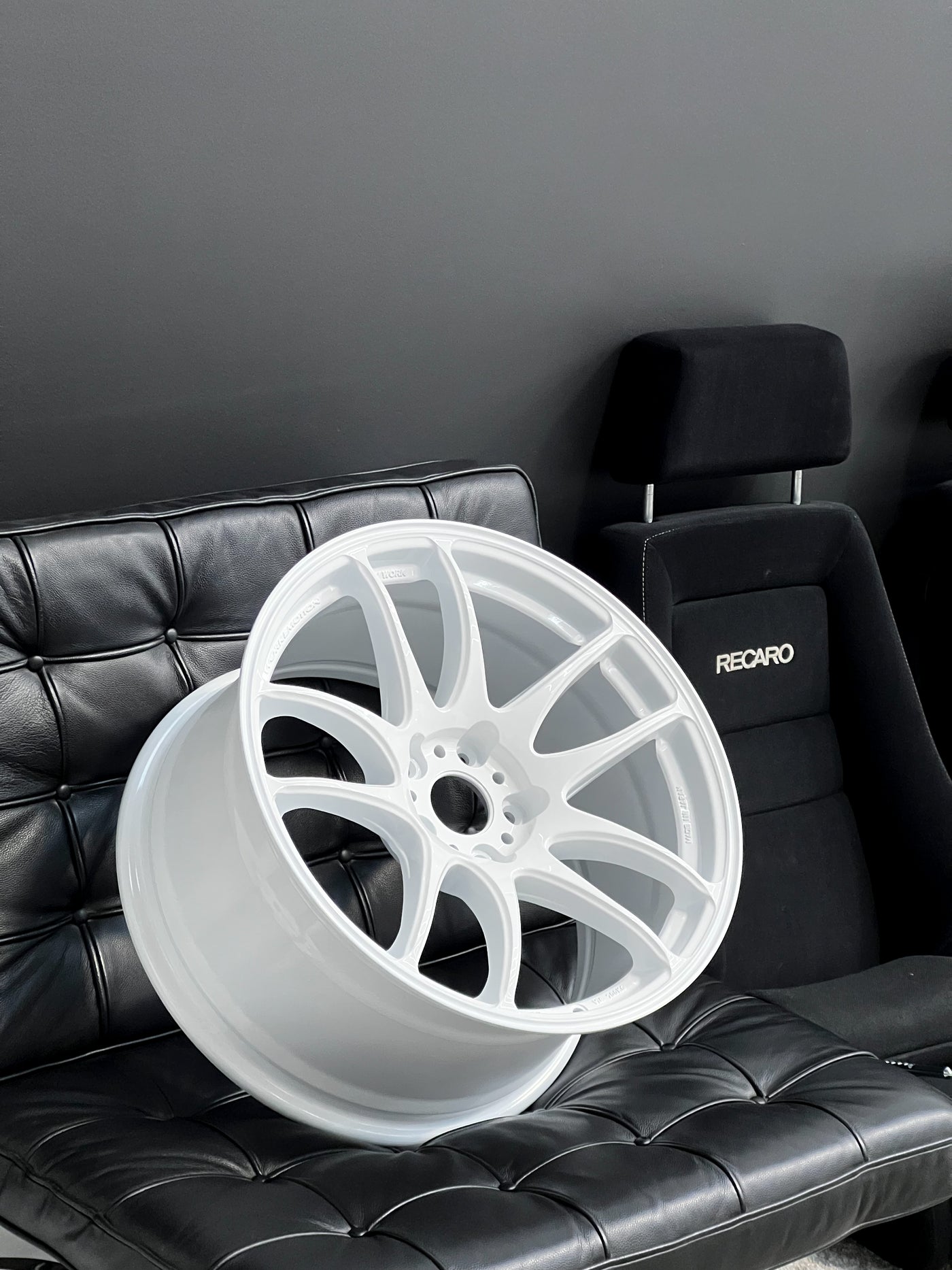 WORK EMOTION CR KIWAMI 18X9.5 +38 5X114.3 WHT