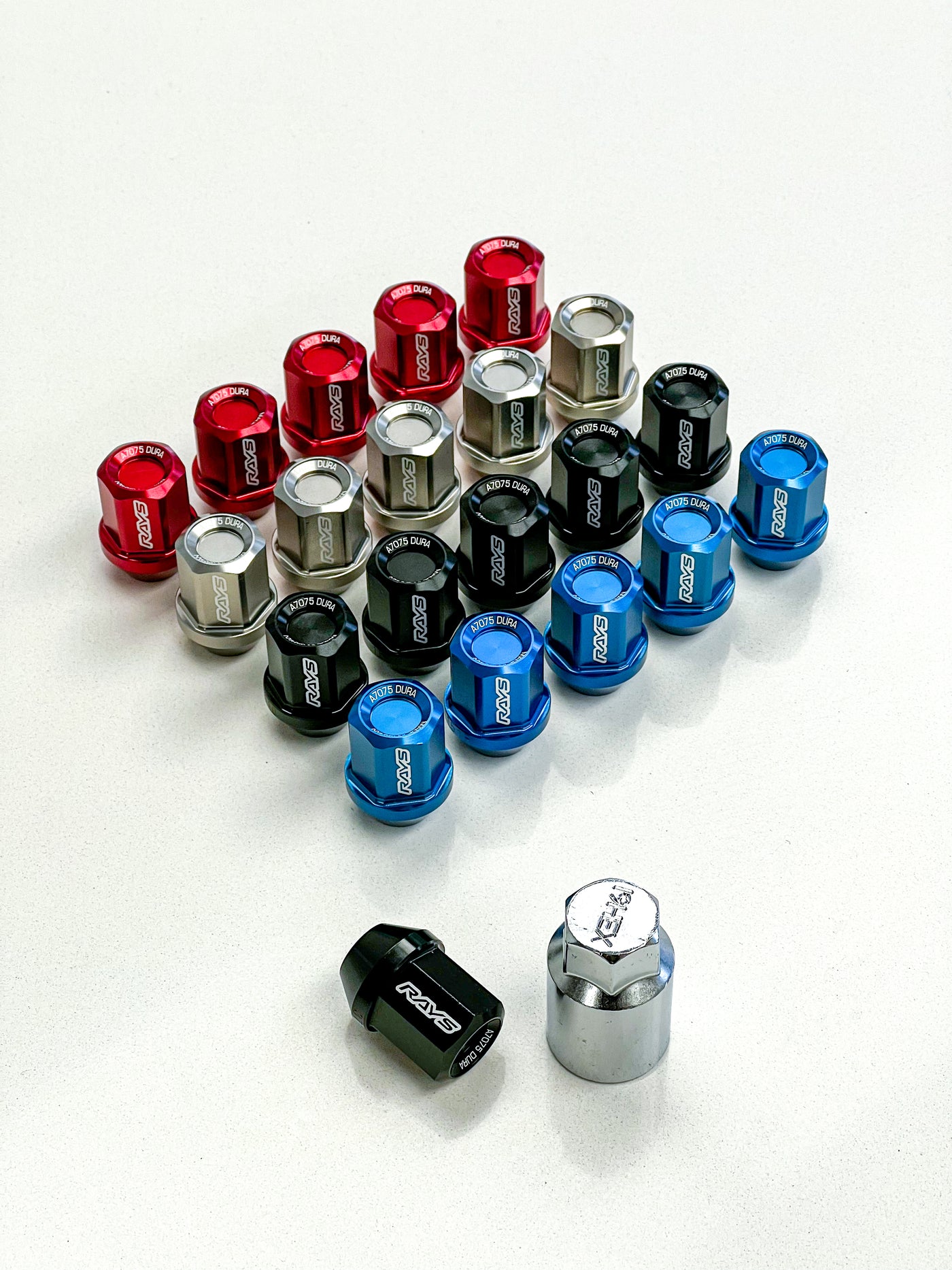 RAYS L32 DURA-NUTS 5H LOCK & NUT SET